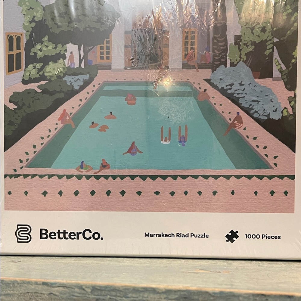 Better Co Marrakesh Riad Puzzle - 1000 Pieces - designed by Joanne Ho - Picture 2 of 10
